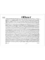 Ikhoor - Parties + conducteur - XENAKIS - Partition - Trios